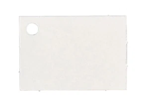 Scotton Targhetta 49 x 34 Mm Bianco 32 Pz - Imagen 1 de 1