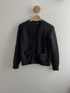 Jenni Kayne Black Cashmere Cardigan Size XS *Flaw* - Picture 1 of 8