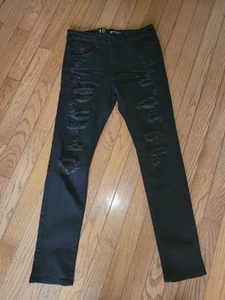 Waimea Flex Skinny Fit Moto Jeans Boys Size 10 Distressed NEW - Picture 1 of 3