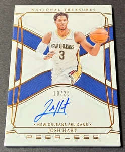 National Treasures Josh Hart Auto /25 Bronze Peerless Signatures 2022 #PSI-JHA - Picture 1 of 2