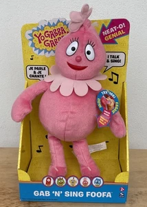 Yo Gabba Gabba GAB N SING FOOFA NEU IM KARTON ~ funktioniert nicht ~ Batterien? - Bild 1 von 8