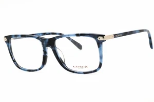 COACH HC6228U 5754 Eyeglasses Blue Tortoise Frame 56mm - Picture 1 of 4