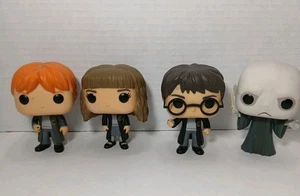 Funko Pop! Varita rota HARRY POTTER, RON, HERMIONE & VOLDEMORT Lote ¡LEER! - Imagen 1 de 5