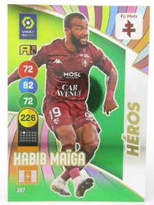 Carte Panini Adrenalyn XL 2021-22 TCG #387 Habib Maïga Héros FC Metz - Imagen 1 de 1