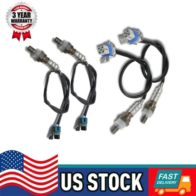 4pcs Oxygen Sensor For Chevrolet Caprice 6.0L 2015-2017 Silverado 2500 2008-2012 - Image 1 of 4