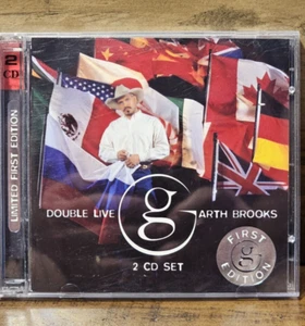 First Edition Garth Brooks 2 CD Set Double Live Commemorative Package 1998 - Bild 1 von 9