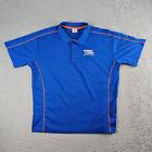Hobby Lobby Polo Shirt Unisex Large Blue Employee Uniform Short Sleeve