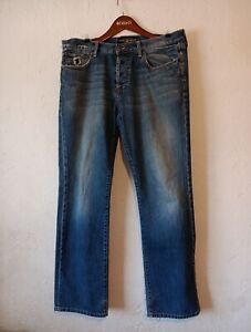 LUCKY BRAND Men’s Denim Jeans 4221 SLIM STRAIGHT  34x32 DISTRESSED