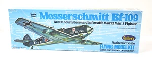Guillows Flying Model Kit Messerschmitt BF-109 German WW2 Fighter Kit 505 New - Picture 1 of 8