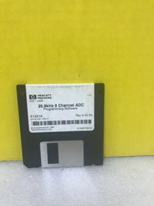 HP E1431-19414 25.6kHz 8 Channel ADC Programming Software Floppy Disk 1 of 1 - Picture 1 of 1