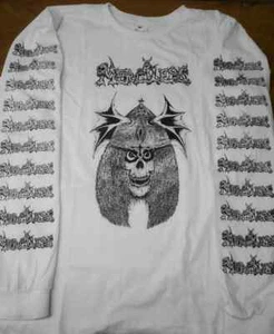 MERCILESS - Vintage T-Shirt Morbid Unleashed Mayhem DEMIGOD Morgoth Kreator - Picture 1 of 5