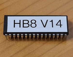 Eprom für Löwen Dart HB8 ver. 14, Dartautomat Dartgerät Löwendart SM96 - Bild 1 von 2