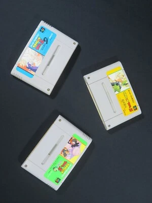 Super Famicom Dragon ball Z Butouden SNES SFC Nintendo game tested 3 games Japan - Image 1 of 4