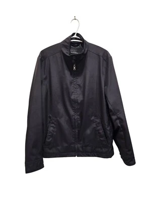 Banana Republic Men's Jacket Size M Black Zip Pockets - Image 1 of 4