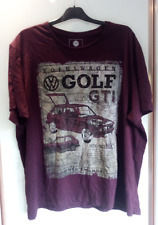 Volkswagen Mark 1 Cool 80s Golf GTi T Shirt. Vintage Unisex Fashion.Size XXXL