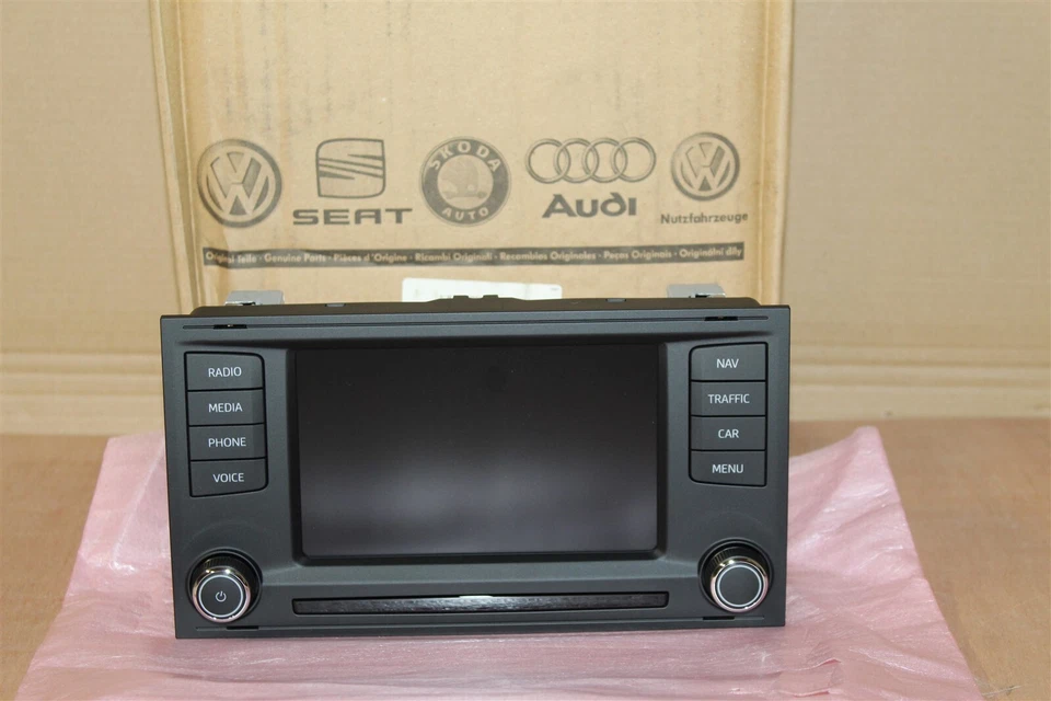 SEAT Leon 2013-16 MIB Nav Unit 5F0919603A1QB New Genuine part - Image 1 of 4