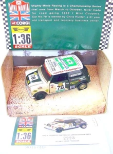 Corgi Toys 1:36 MORRIS MINI COOPER "HUNTER" MINI MANIA Model Car 04436 MIB`00 - Picture 1 of 8