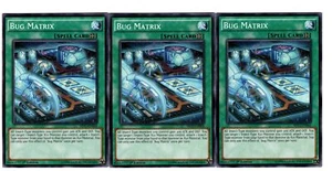 Yugioh- 3X Bug Matrix - Common - 1st Edition - SHVI-EN064 - Near Mint - Picture 1 of 1