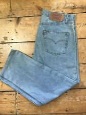 Levi's Jeans 501 Jeans Mens Blue Denim Classic Red Tab W36 L27 RRP £85 [150]