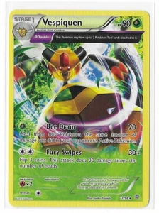 2015 Pokémon Ancient Origins Vespiquen Rare Regular - Picture 1 of 2