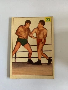 1955-56 Parkhurst Wrestling #23 Bobby Managoff - Rare & VIntage ! (inv1) - Picture 1 of 2