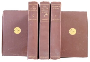 5 Vol. Set J.M. Barrie (Hardcover 1912) Thrum Minister Vogel Tommy Scribner Sohn - Bild 1 von 12