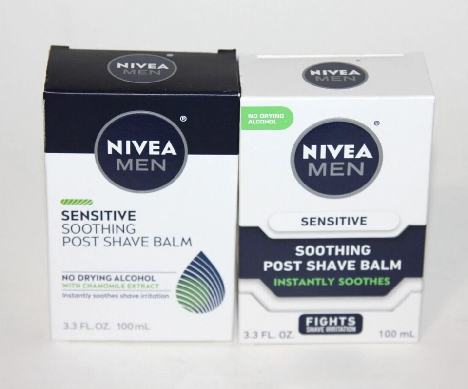 LOTE (2) NIVEA HOMBRES SENSIBLE CALMANTE POST AFEITADO BÁLSAMO 3.3 FL OZ Foto 1 de 1