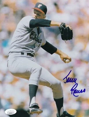 Foto autografada 8x10 de Jerry Reuss Chicago White Sox JSA - Imagem 1 de 2
