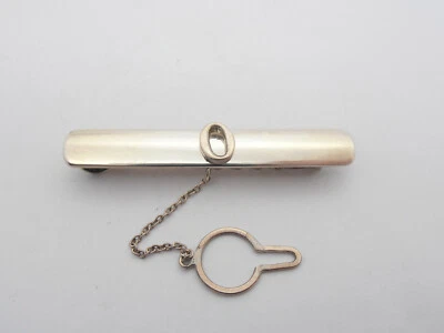 Fermacravatta in Argento 925 con Lettera - O - Iniziale Nome - Alfabeto - Immagine 1 di 4