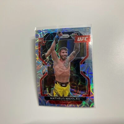 Matheus Nicolau 2022 Panini Prizm UFC Premium Box Set Scope Card 22/99 #168 - Image 1 of 4