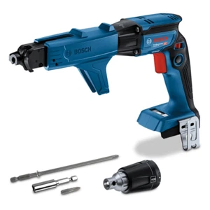 BRAND NEW BOSCH BRUSHLESS AUTOFEED SCREWDRIVER GTB 18V-45 + GMA 55 - Picture 1 of 1