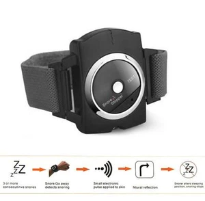 Snore Stopper Watch Sleep Snoring Aid Tool Wrist Band Bracelet Device Band - Picture 1 of 13