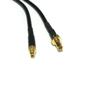 3G antenna adapter CRC9 male to MMCX male straight RF coax cable RG174 20cm 8"  - Picture 1 of 3
