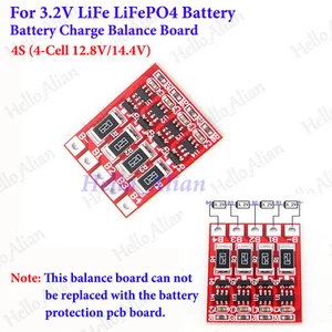 4S 12.8V 14.4V LiFePo4 LiFe Battery Charger Module Balance Board 3.2V 3.6V Cell - Picture 1 of 1