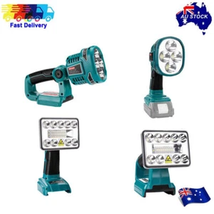 LED Work Flash Light Torch Lamp For Makita 18V Li-ion Battery charger BL1830 AU - Picture 1 of 6