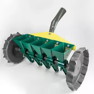 Garten Metall Präzisionssämaschine Gemüse 5 Reihen manueller Pflanzer kleine Samen säen - Bild 1 von 7