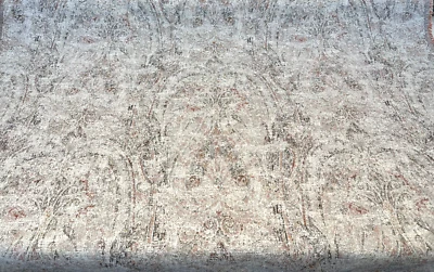 Tapicería Imogen Ember Naranja Envejecido Swavelle Chenille Tela por Yarda Foto 1 de 4