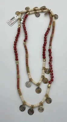 Collar Chicos Utopia Collection Summerberry de una sola hebra con cuentas 48 pulgadas nuevo con etiquetas Foto 1 de 4