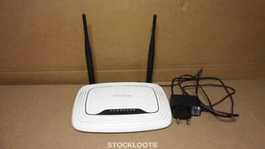 Routeur Wi-Fi extenseur sans fil TP-LINK TL-WR841N V10.0 - N300 300 Mbit/s avec bloc d'alimentation - Photo 1/3