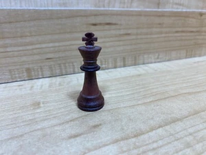FIDELITY CHESS CHALLENGER SCC- Replacement Piece - KING (Brown / Black) - Picture 1 of 2