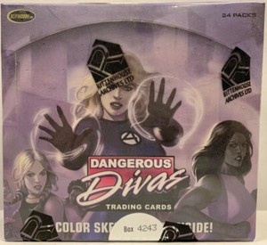 2011 RITTENHOUSE MARVEL DANGEROUS DIVAS TRADING CARDS HOBBY BOX NEW SEALED