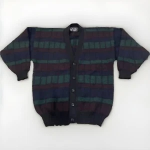 ILLARY ARTESANIAS CARDIGAN PURE ALPACA Opa Pullover Old Man CARDIGAN - Bild 1 von 12