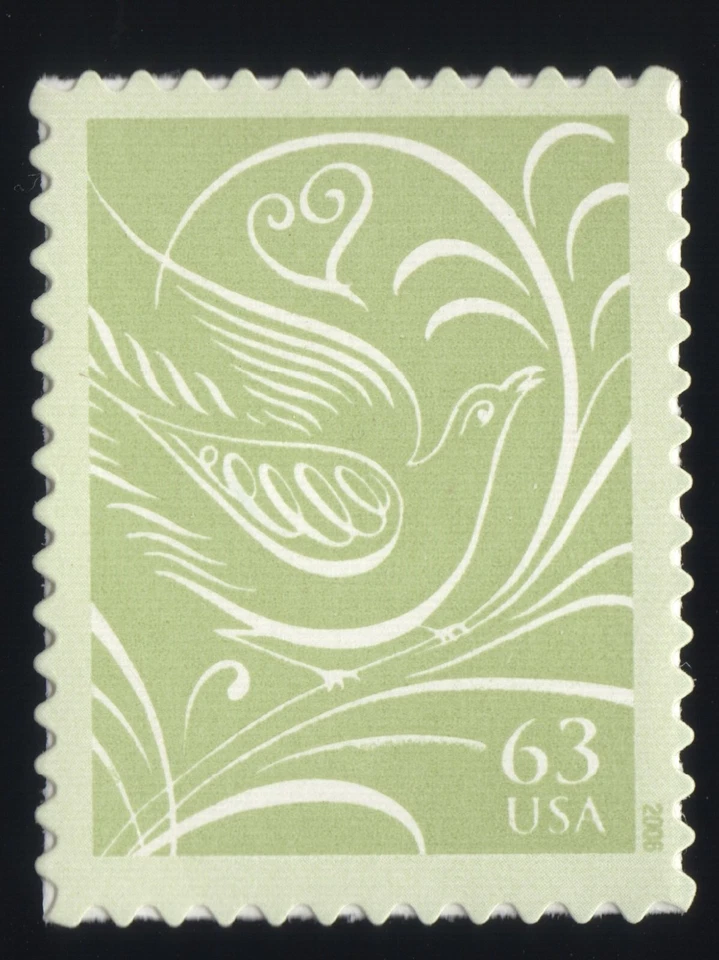 Scott #3999 Wedding Doves Single Stamp - MNH - Image 1 of 1