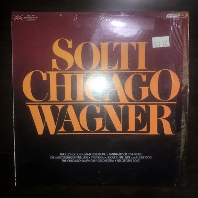 SOLTI CHICAGO WAGNER Overtures Preludes etc CSO London CS 7078 LP 1978 UK - Image 1 of 4