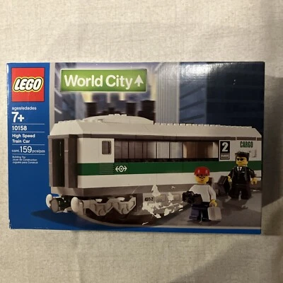 LEGO World City: Coche de tren de alta velocidad 10158 caja sellada Foto 1 de 4