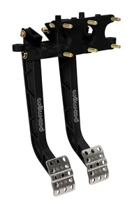 Wilwood Adjustable Dual Pedal - Brake / Clutch - Rev. Swing Mount - 6.25:1 - Picture 1 of 5