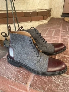 Taft Boots The Jack In Schwarz Schnürstiefel US Größe 10 EU Größe 43 Herren - Bild 1 von 5