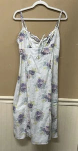 Vestido Lucky Brand X Laura Ashley Estampado Mezcla Floral Cottagecore Talla Grande - Imagen 1 de 6