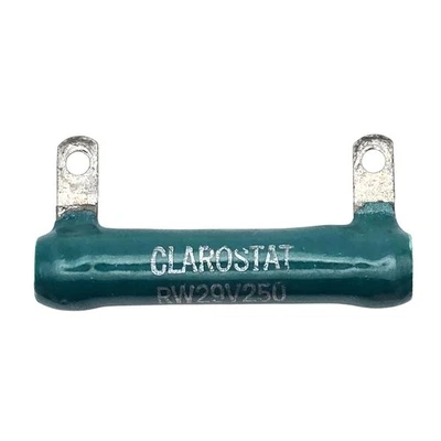 Clarostat RW29V250 25 Ohm 10 Watt 10W Power Wirewound Resistor - Image 1 of 4