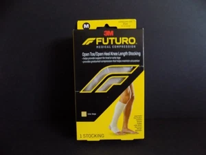 Medias de compresión médica 3M Futuro punta abierta longitud curativa - unisex (M) - Imagen 1 de 2
